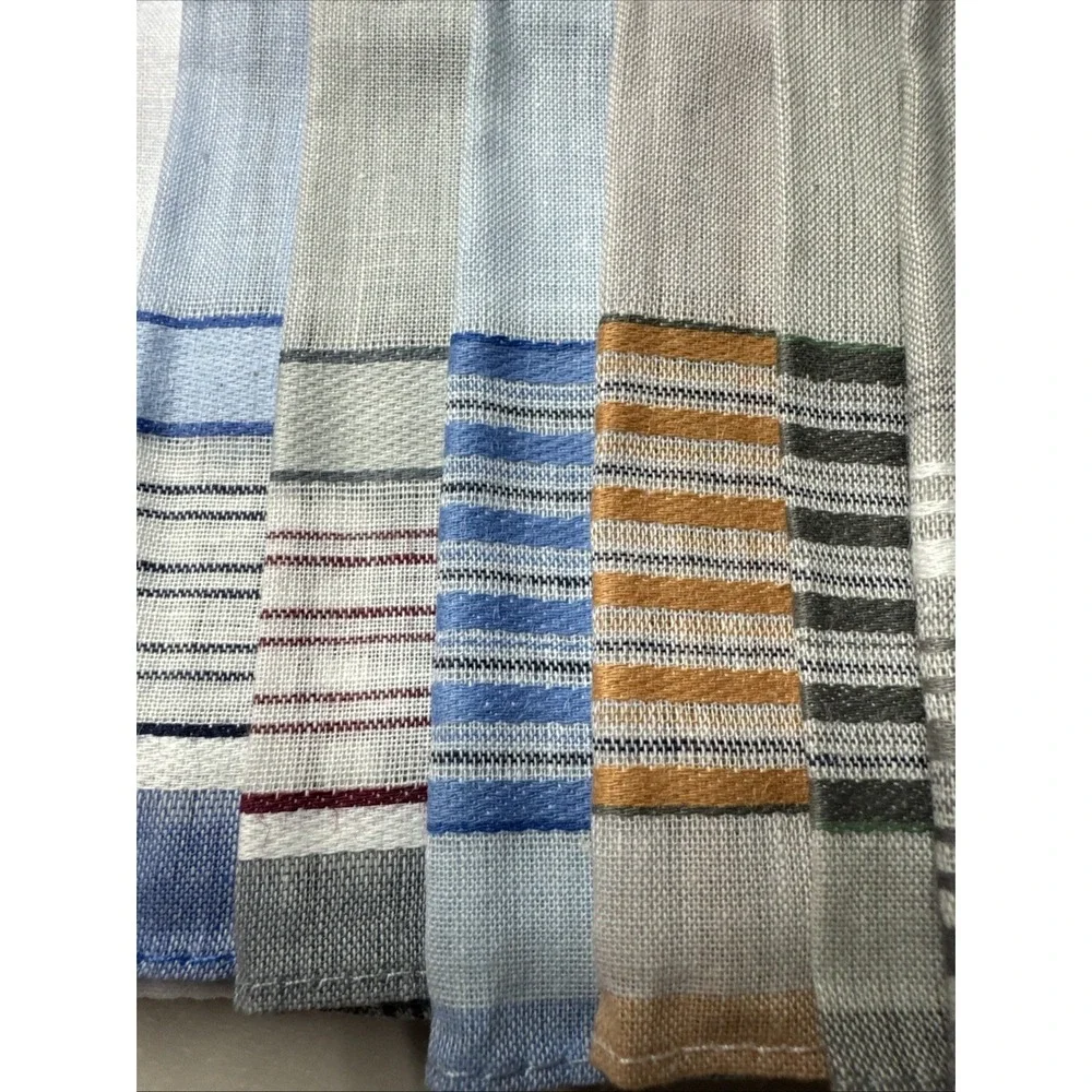 VTG! ALFREDO VERSACE Multicolor Plaid Handkerchief 15